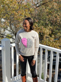 Fleece Drop Shoulder Sweatshirt