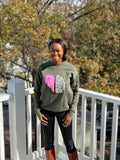 Fleece Drop Shoulder Sweatshirt